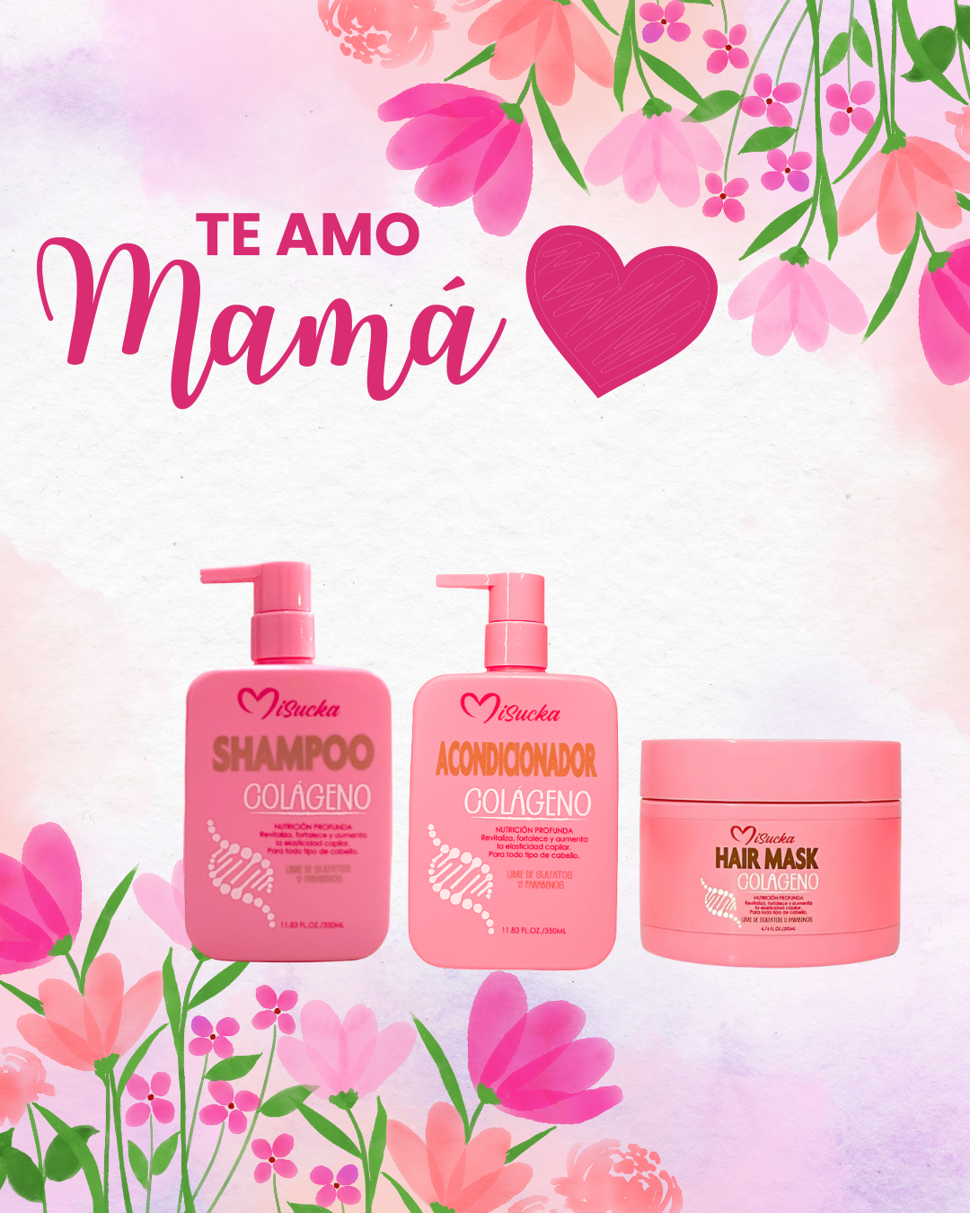 💖TE AMO MAMÁ💖 PACK REPARACIÓN & FUERZA – COLÁGENO MISUCKA