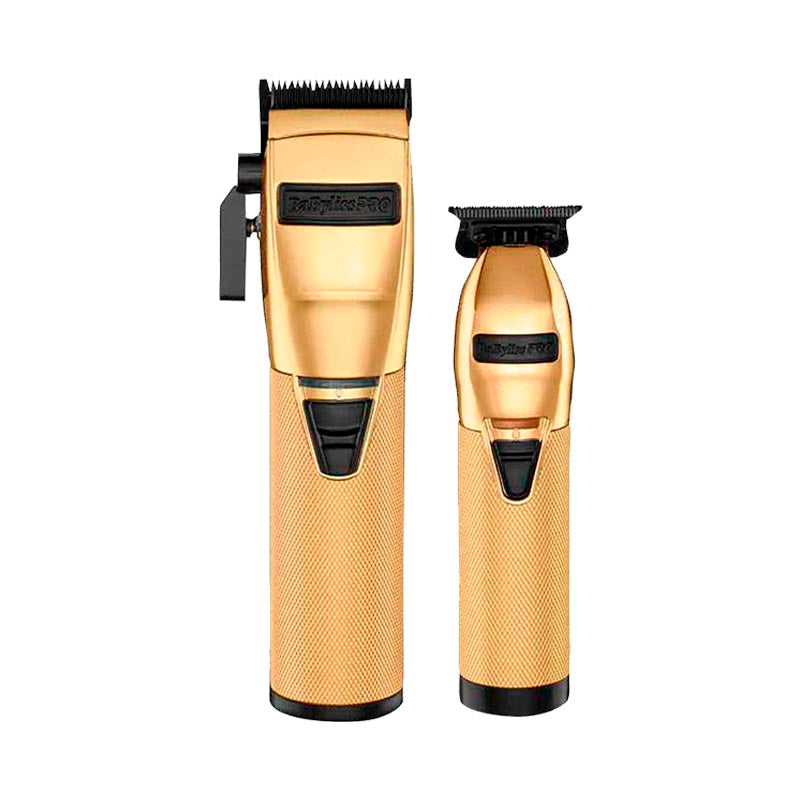 PACK BABYLISS CLIPPER + TRIMMER GOLD