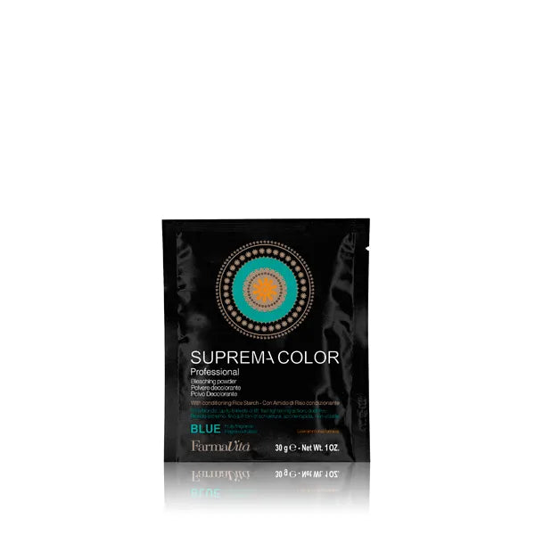 DECOLORANTE SUPREMA BLEACHING POWDER BLUE 30GRS