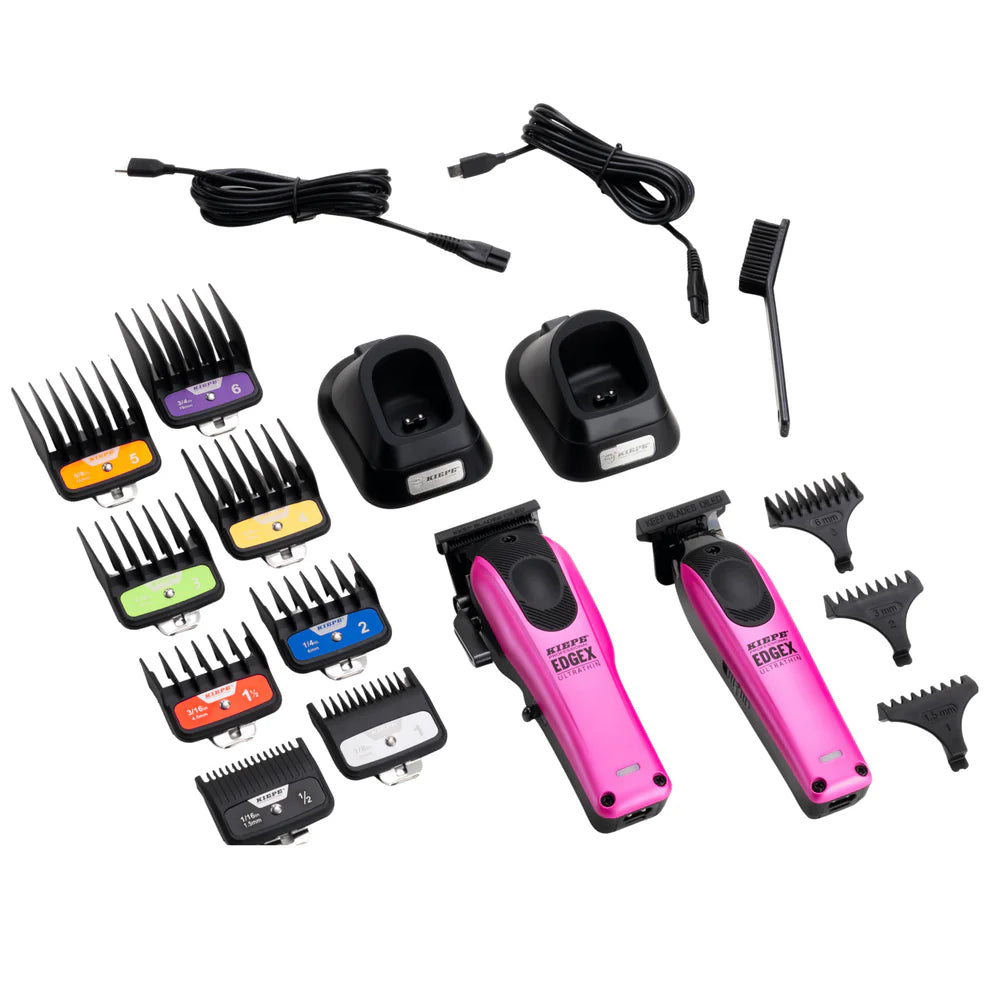 COMBO EDGEX PINK TRIMMER + CLIPPER