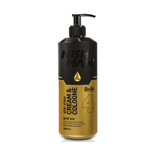 AFTER SHAVE CREAM Y COLOGNE N4 NISHMAN 400ML