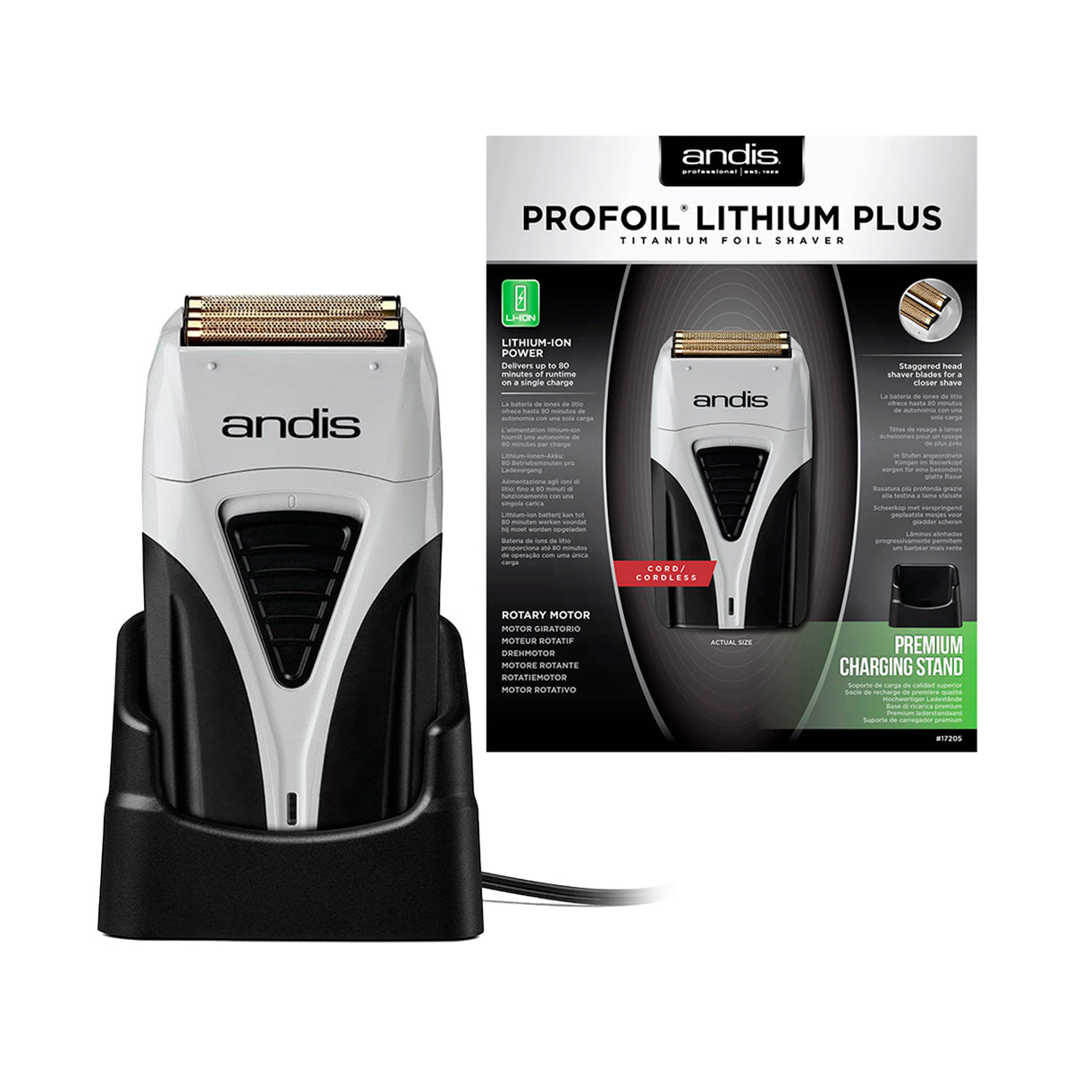 SHAVER ANDIS PROFOIL PLUS