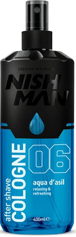 AFTER SHAVE COLOGNE AQUA D´ASIL N6 NISHMAN 400ML
