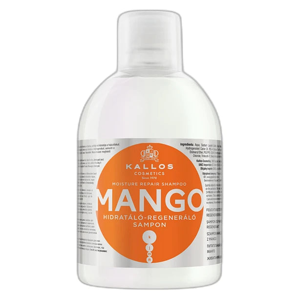 SHAMPOO KALLOS KJMN MANGO MOISTURE REPAIR 1000ML