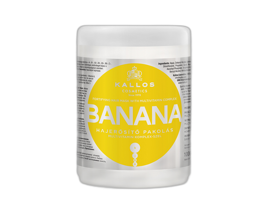 MASCARA CAPILAR KALLOS KJMN BANANA HAIR MASK 1000ML