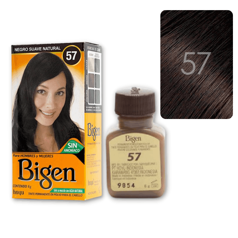 TINTE EN POLVO BIGEN N57
