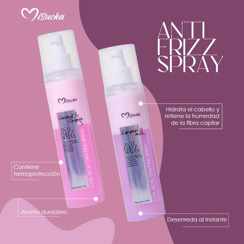 MISUCKA CURL REACTIVATING SPRAY COCONUT Y ORANGE