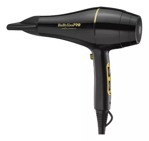 SECADOR BABYLISS NANO TITANIUM GOLD
