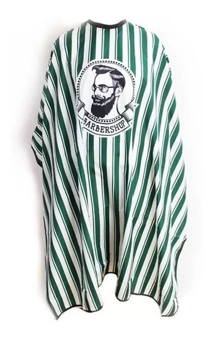 CAPA  BARBER VERDE RAYAS