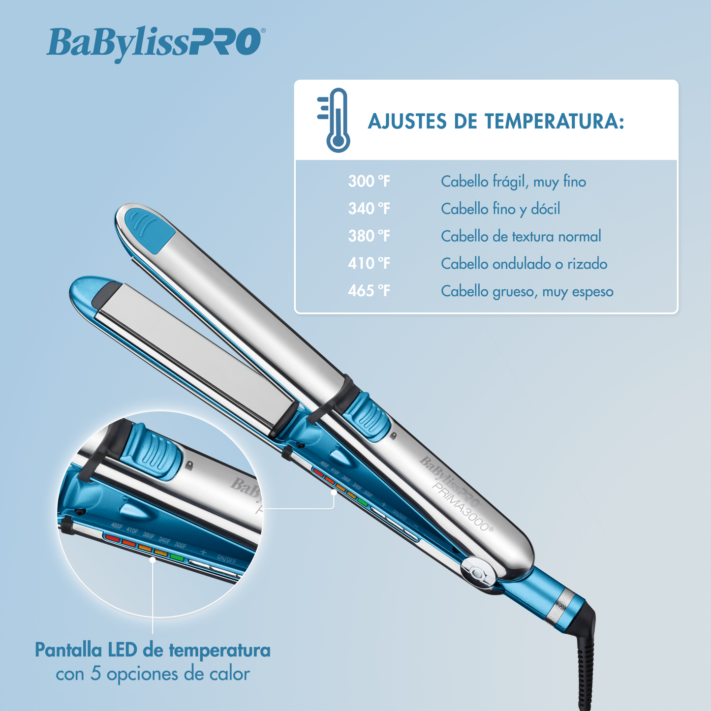 PLANCHA BABYLISS ÓPTIMA 3000