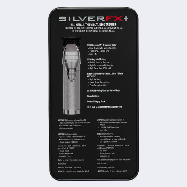TRIMMER SKELETON SILVER