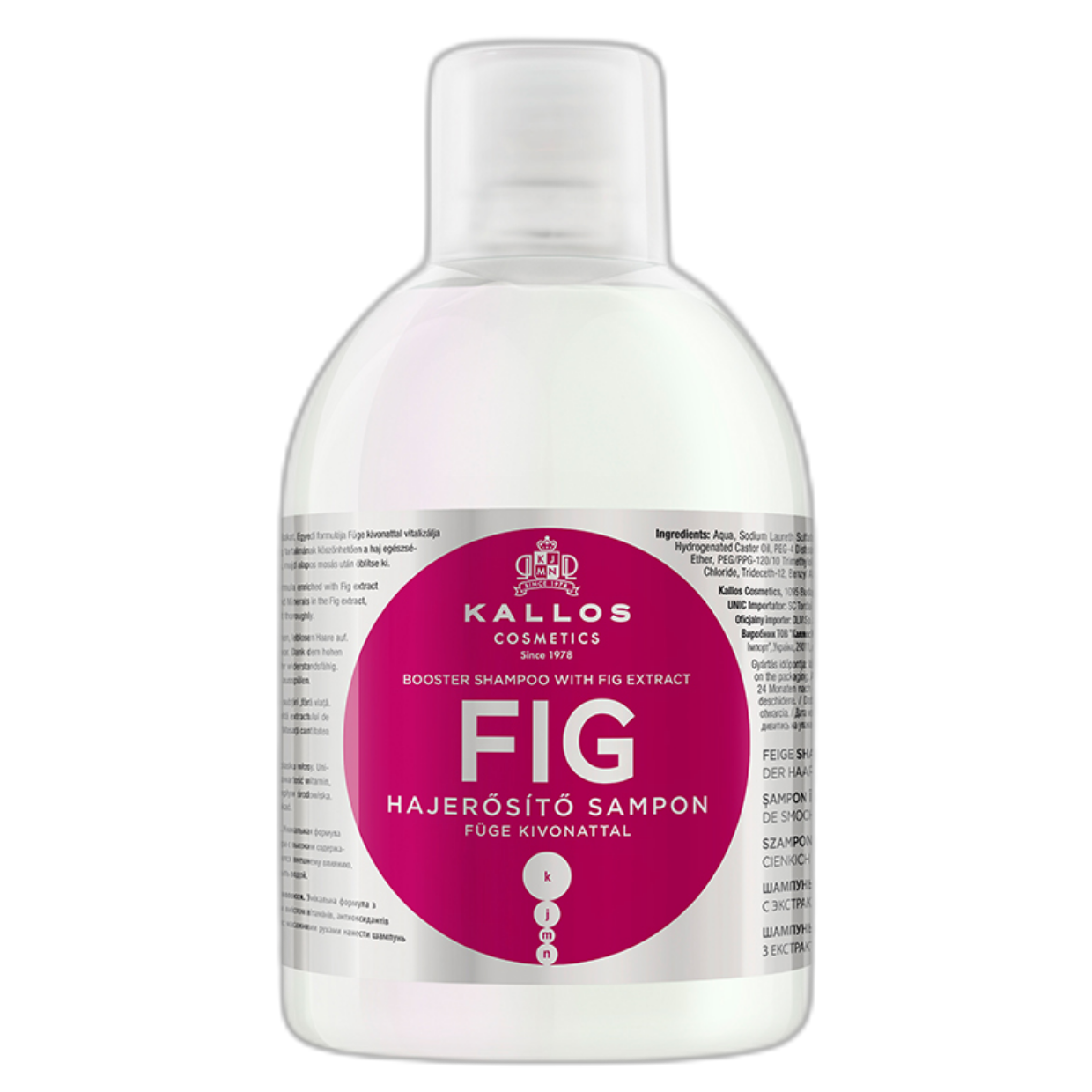 SHAMPOO KALLOS KJMN FIG BOOSTER 1000ML