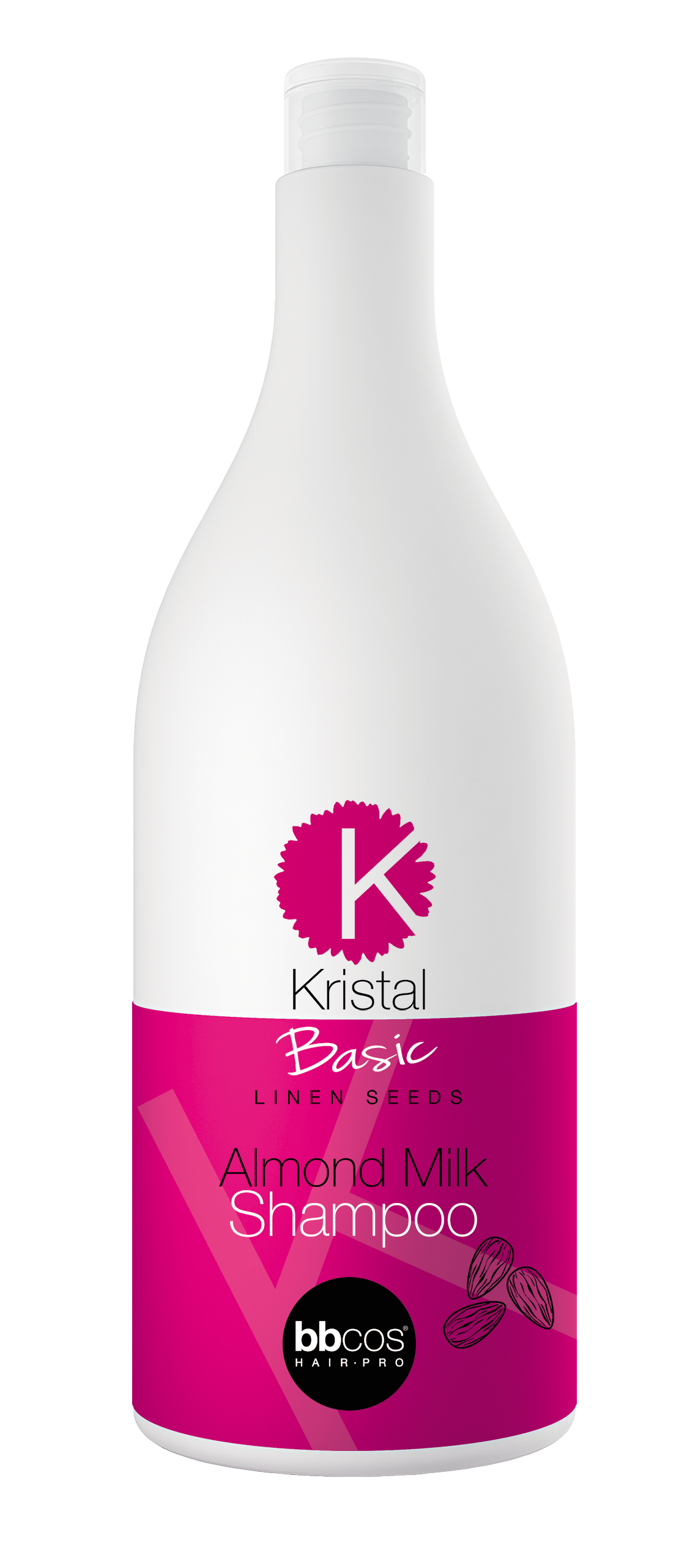 MÁSCARA KRISTAL BASIC ALMOND MILK 1500 ML.