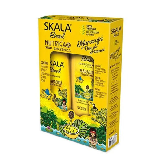 KIT SHAMPOO/ACOND MARACUYA 650ML SKALA