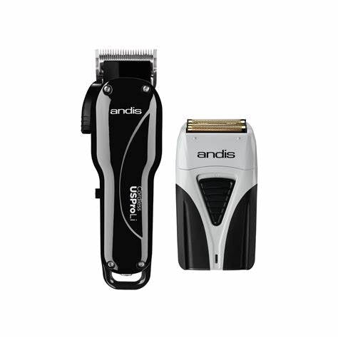 ANDIS CORDLESS COMBO CLIPPER + SHAVER