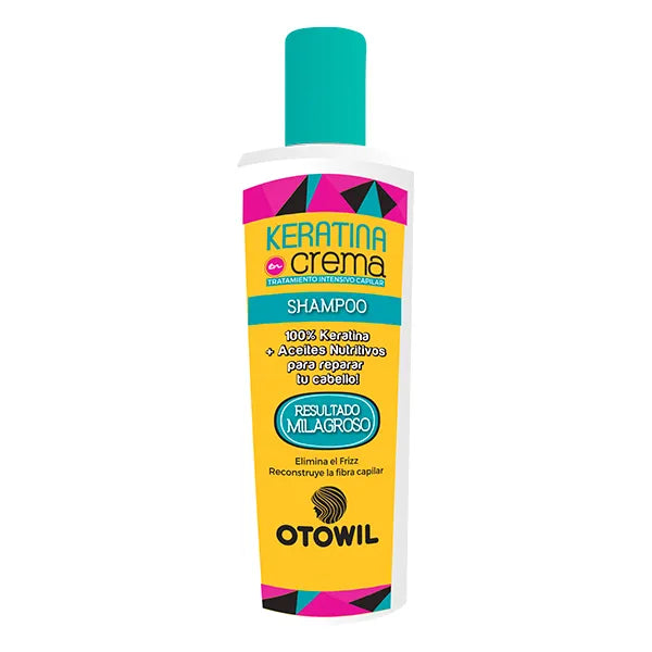 KERATINA EN CREMA SHAMPOO FRASCO 250M3.