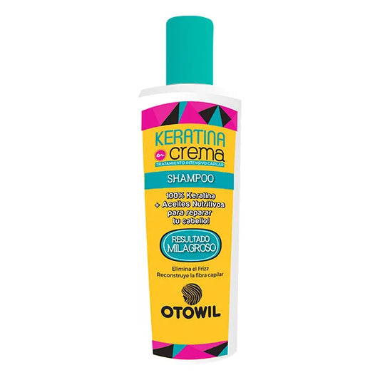 KERATINA EN CREMA SHAMPOO FRASCO 250M3.