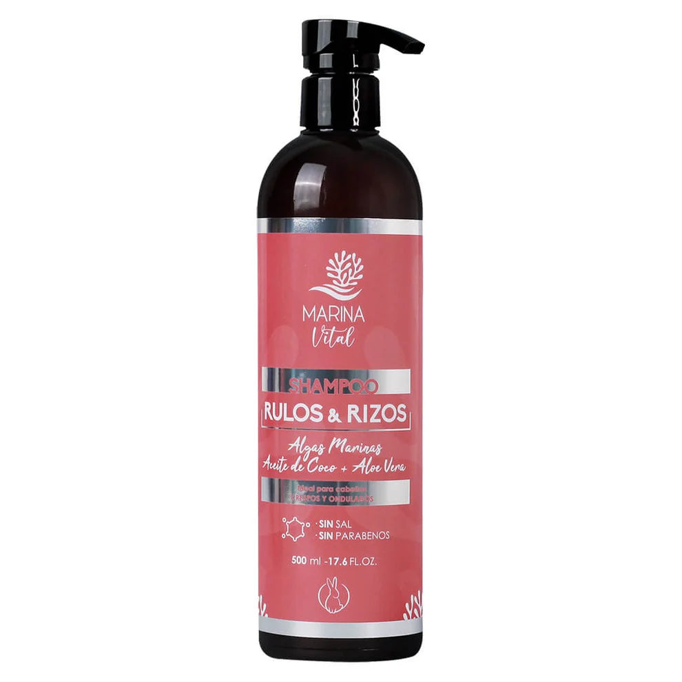 SHAMPOO RULOS & RIZOS MARINA VITAL 500ML
