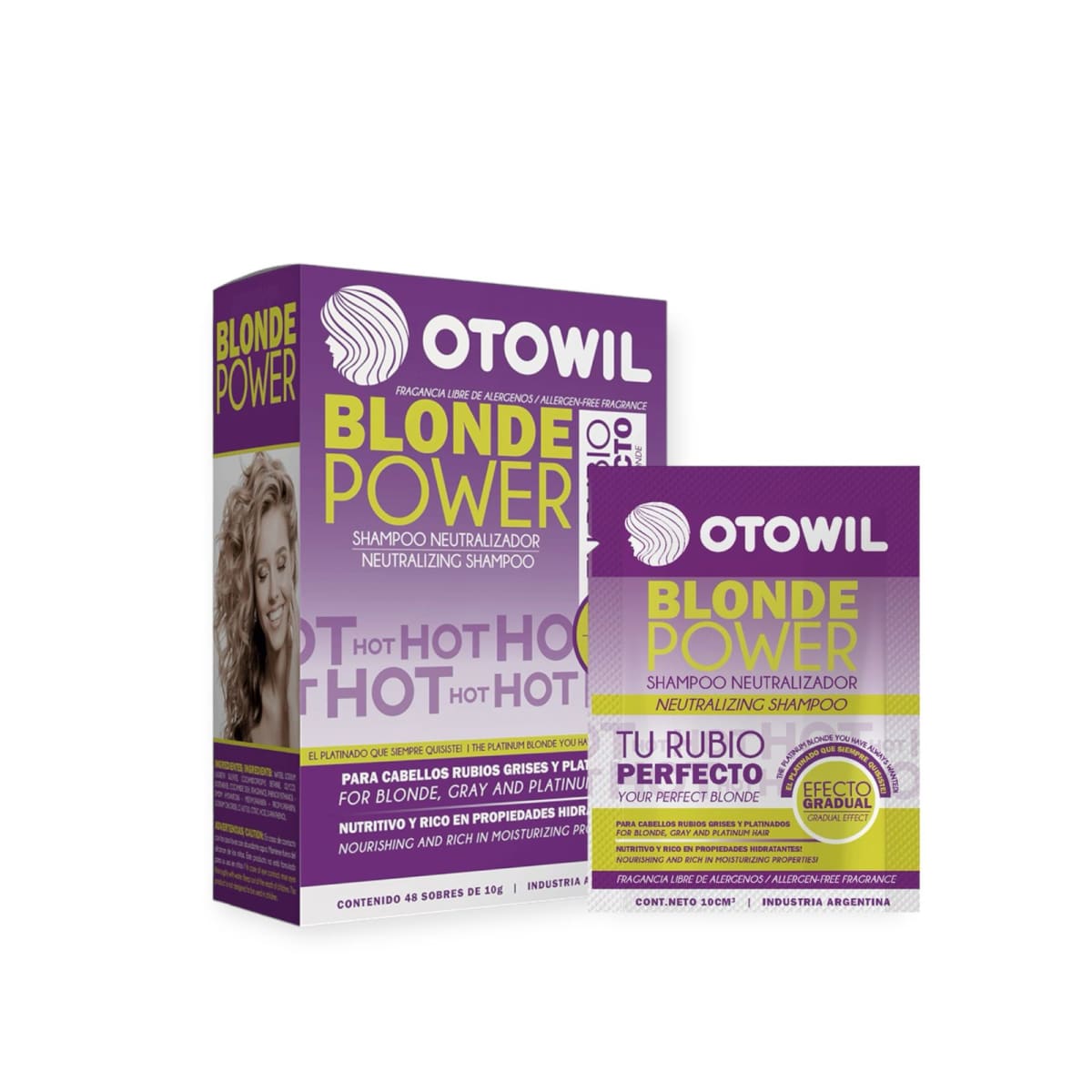 SHAMPOO BLONDE POWER SACHET 10GR