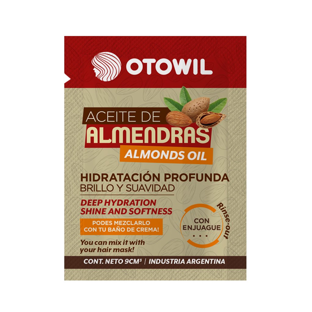ACEITE DE ALMENDRAS SACHET 9CM3.