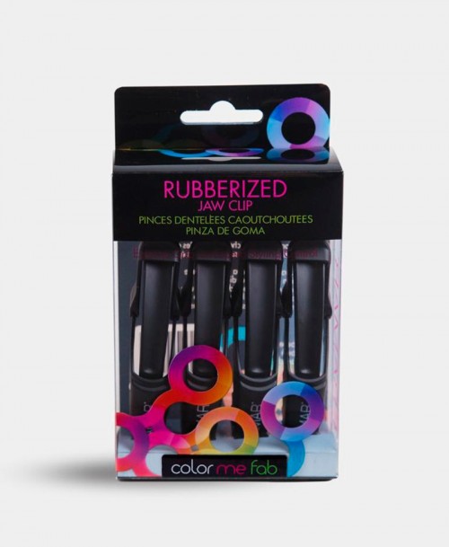 SET PINZAS FRAMAR CL-GG-BLK COCODRILO SOFT NEGRO 4UN