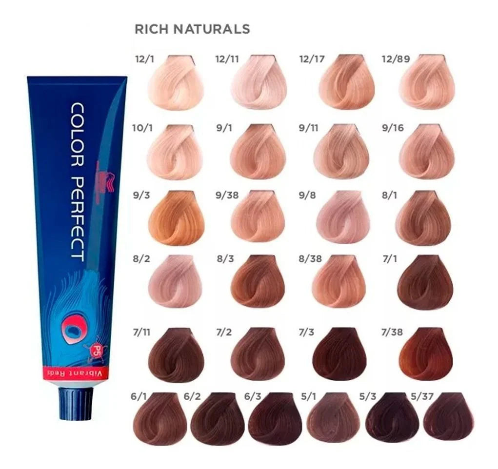 TINTE COLOR PERFECT WELLA 60 GRS