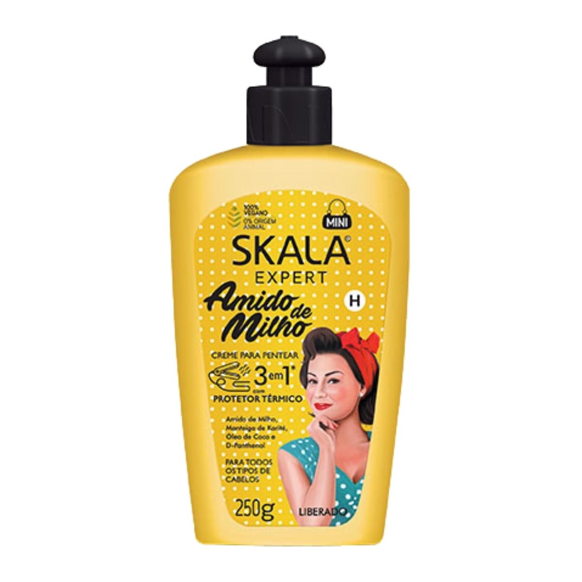MASCARA DE PEINAR AMIDO DE MILHO 250ML SKALA
