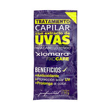 TRATAMIENTO XIOMARA EN SOBRE PARA CABELLO TEÑIDO UVA 15 GR