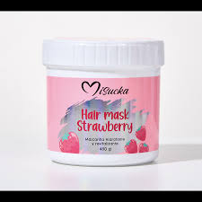 MASCARA CAPILAR MISUCKA  STRAWBERRY 450 GR
