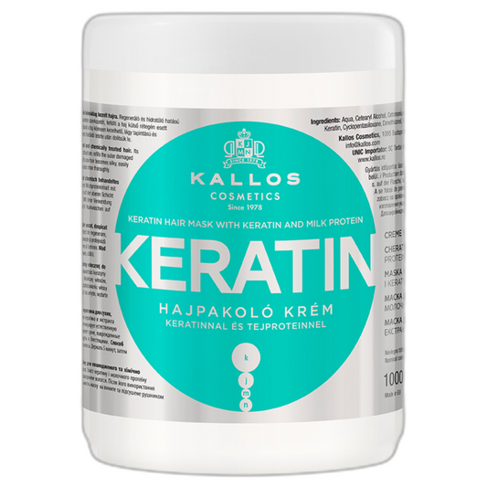 MASCARA CAPILAR KALLOS KJMN KERATIN 1000ML