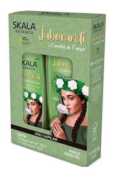 KIT SHAMPOO/ACOND JABORANDI 650ML SKALA