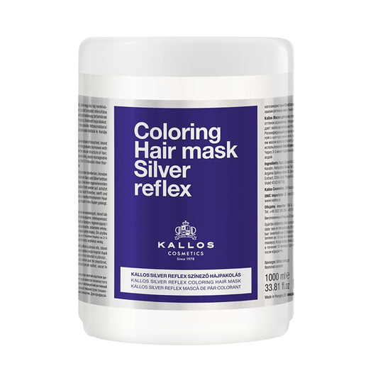 MÁSCARA CAPILAR KALLOS SILVER REFLEX COLORING 1000ML
