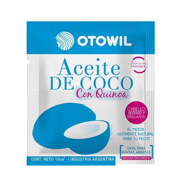 ACEITE DE COCO CON QUINOA.