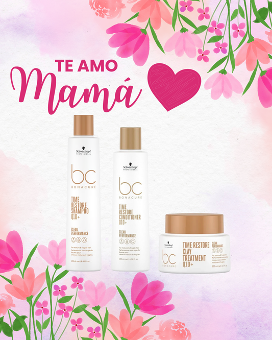 💖TE AMO MAMÁ💖 PACK ANTI-EDAD & REGENERACIÓN – BC BONACURE TIME RESTORE Q10+
