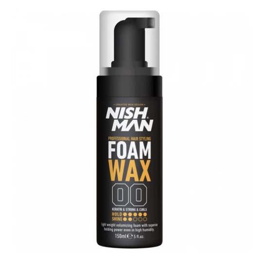 ESPUMA FIJADORA FOAM WAX NISHMAN 150ML