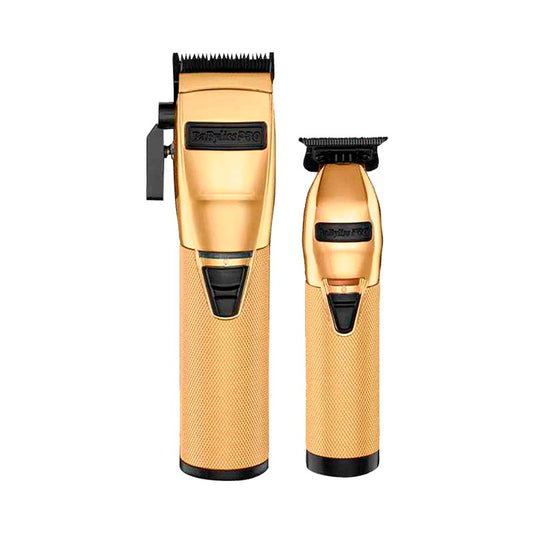 PACK BABYLISS CLIPPER + TRIMMER GOLD