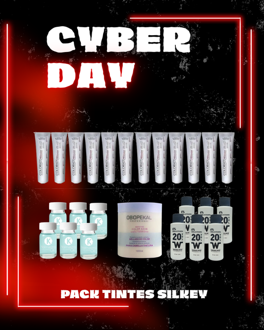 PACK PROFESIONAL TINTES SILKEY – CYBER DAY