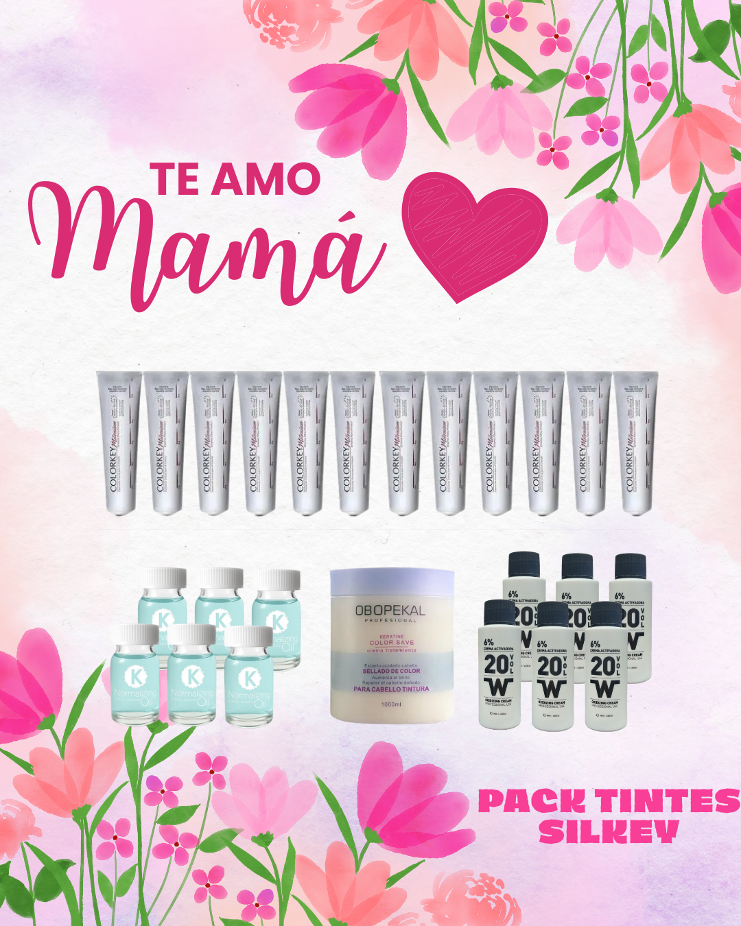 💖TE AMO MAMÁ💖 PACK COLOR PROFESIONAL – SILKEY