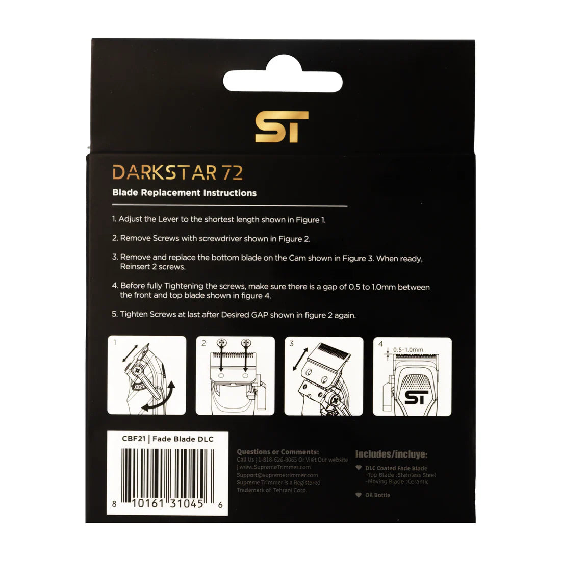 ST CUCHILLA CLIPPER PLANA CBF21