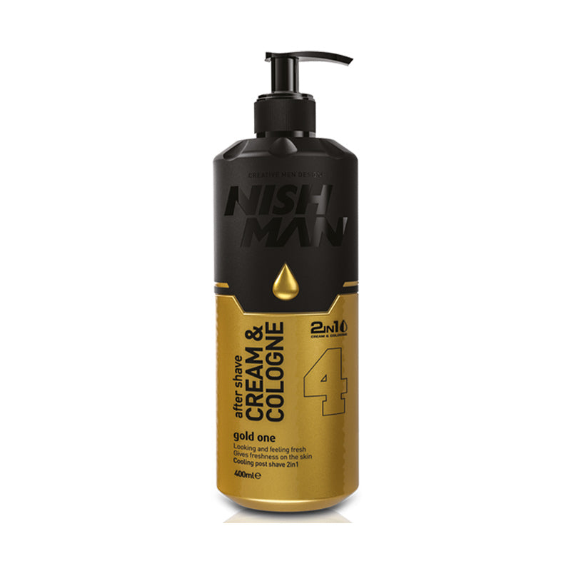 AFTER SHAVE CREAM Y COLOGNE N4 NISHMAN 400ML
