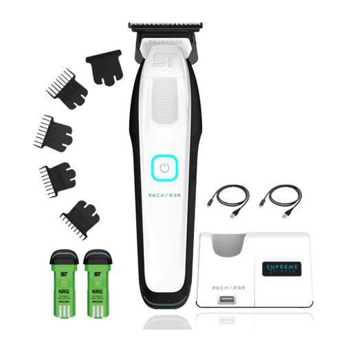 ST TRIMMER RECHARGE WHITE