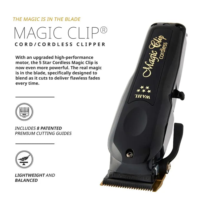 CLIPPER WAHL CLIPPER MAGIC CLIP BLACK