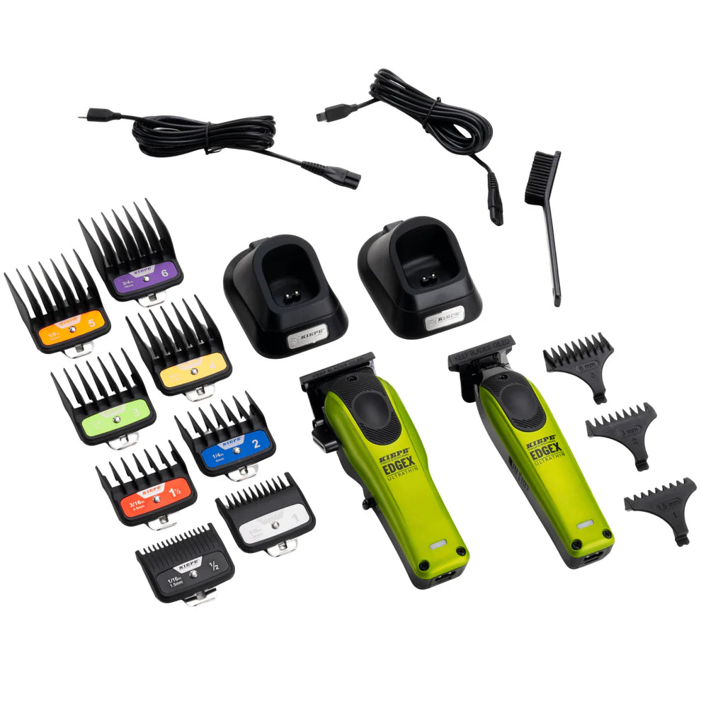 COMBO EDGEX GREEN TRIMMER + CLIPPER