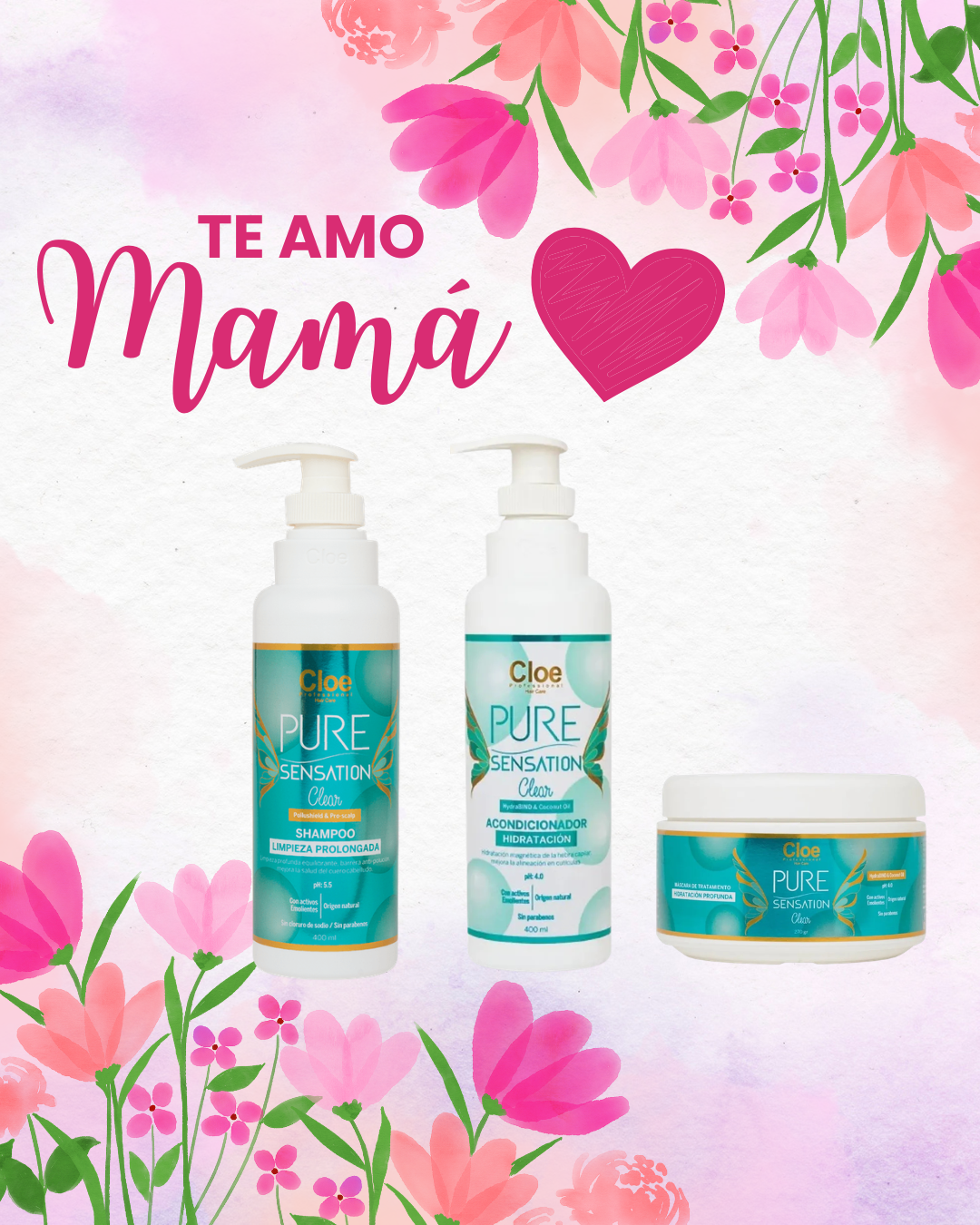 💖TE AMO MAMÁ💖-PACK CLOE PURE SENSATION
