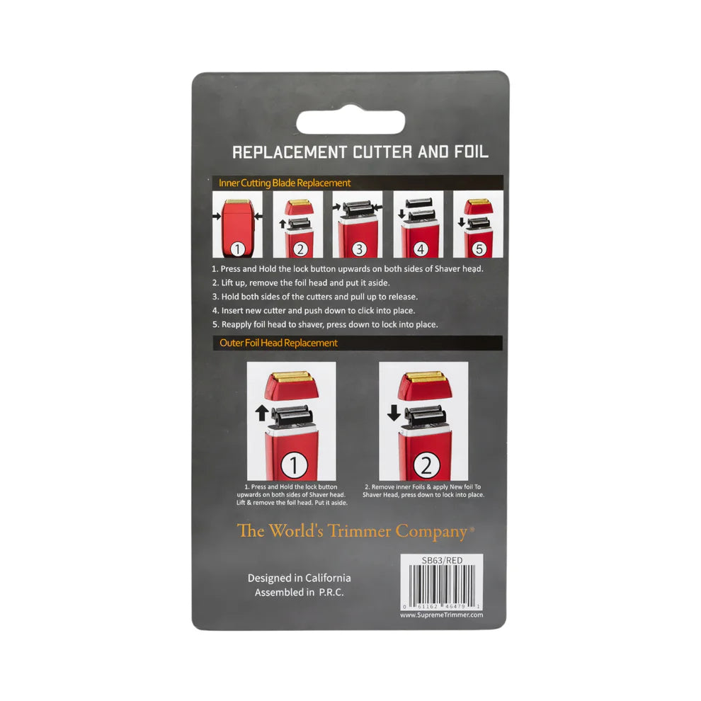 ST REPUESTO ORIGINAL SHAVER CRUNCH RED