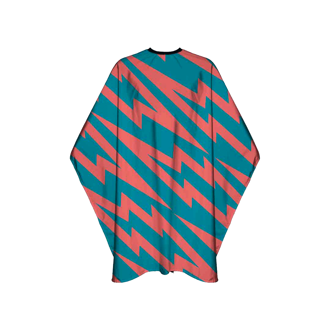 BARBER CAPE PINK THUNDER