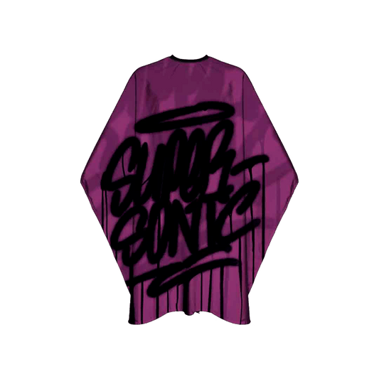 BARBER CAPE SUPER SONIC PURPLE