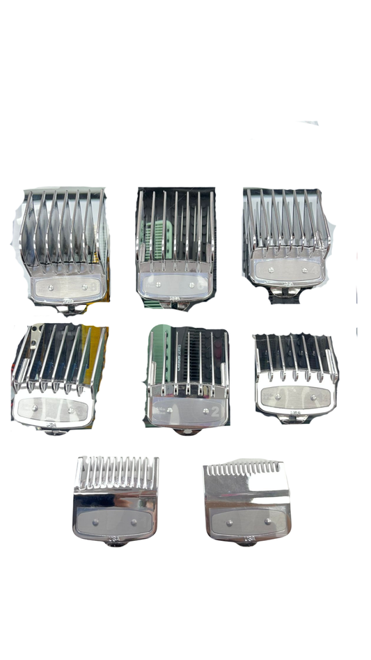 SET PEINES X8 SILVER ALTERNATIVO