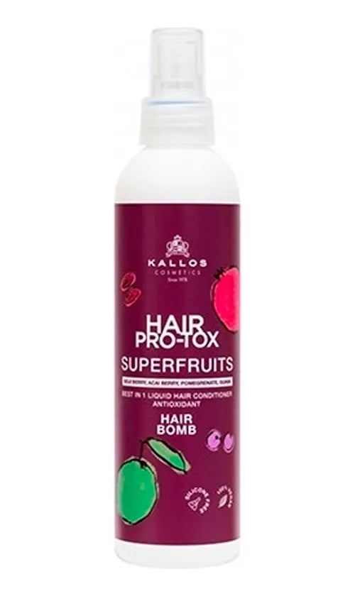 HAIR PRO-TOX SUPERFRUITS HAIR BOMB KALLOS 200ML