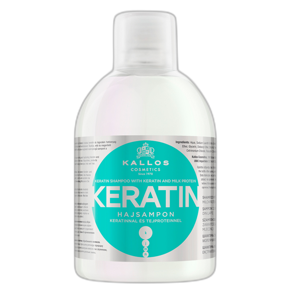SHAMPOO KALLOS KJMN KERATIN 1000ML